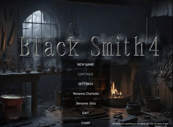 [精品SLG/11月更新/STEAM官中步兵]铁匠4~Black Smith4 1.1服装增加~金发互动[1.5G]